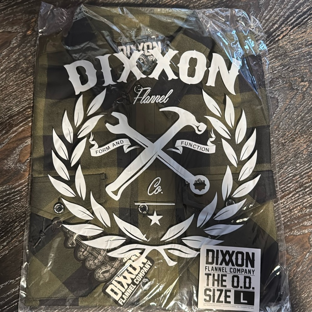 Dixxon Flannel The O.D. Size Lg